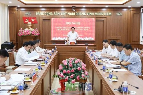 Họp Thường trực Ban Chỉ đạo phòng, chống tham nhũng, lãng phí, tiêu cực tỉnh