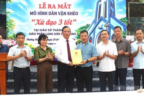 Ra mắt mô hình 'Xứ đạo 3 tốt' tại Giáo xứ Thánh Tâm