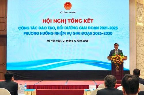 Bộ Công Thương tổ chức Hội nghị tổng kết công tác đào tạo, bồi dưỡng năm 2026