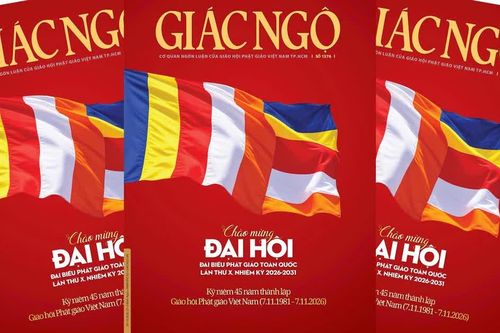 Báo Giác Ngộ số chuyên đề chào mừng Đại hội Phật giáo toàn quốc lần thứ X và Kỷ niệm 45 năm thành lập GHPGVN