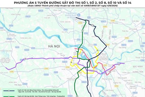 Hà Nội: Đề xuất cơ chế đặc thù, rút ngắn thủ tục đầu tư 5 tuyến metro