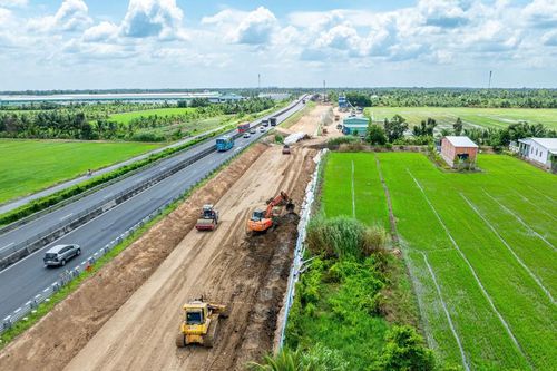 Dự án mở rộng cao tốc TP.HCM - Mỹ Thuận: Còn vướng hơn 117ha mặt bằng