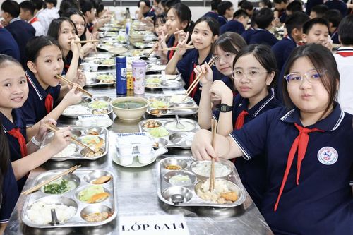 Đề xuất quy trình tổ chức bữa ăn nội trú, bán trú trong trường học