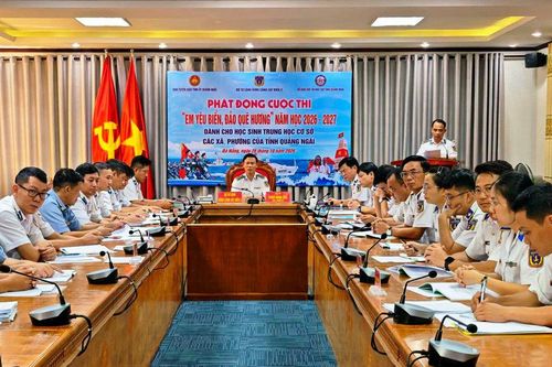 Tuyên truyền pháp luật biển, đảo qua Cuộc thi 'Em yêu biển, đảo quê hương'