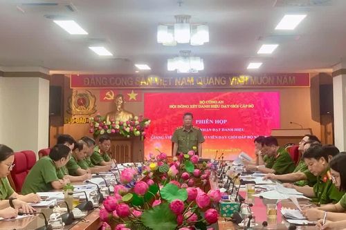 73 nhà giáo CAND được đề nghị công nhận danh hiệu dạy giỏi cấp bộ