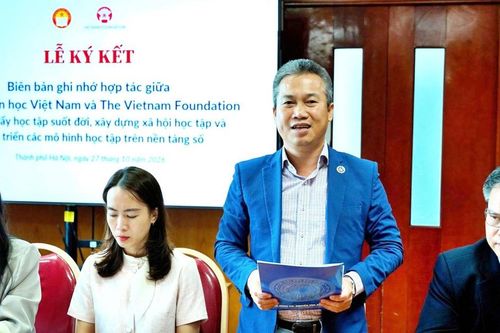 Hội Khuyến học Việt Nam hợp tác VNF mang lại cơ hội học tập số cho hơn 3,5 triệu học sinh, 900 cán bộ xã