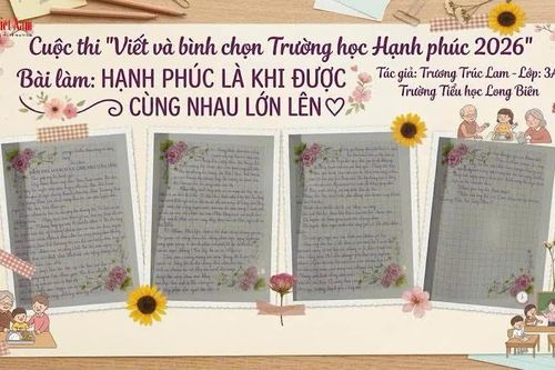Hạnh phúc là khi được cùng nhau lớn lên