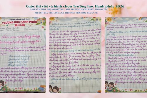 Năm năm một chặng đường – mái trường hạnh phúc trong tôi