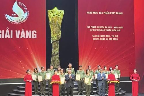 Công an tỉnh đạt 13 giải tại Liên hoan Truyền hình, phát thanh, điện ảnh Công an nhân dân