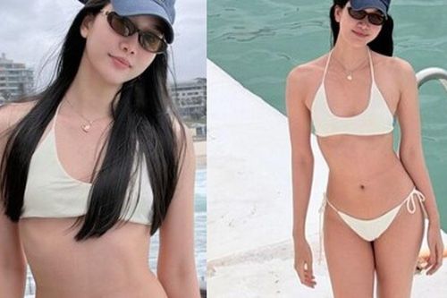 Á hậu cao 1,77m gây chú ý với ảnh bikini, khoe vóc dáng 'vạn người mê': Vừa đẹp vừa học giỏi, chồng là tiến sĩ tốt nghiệp tại Anh