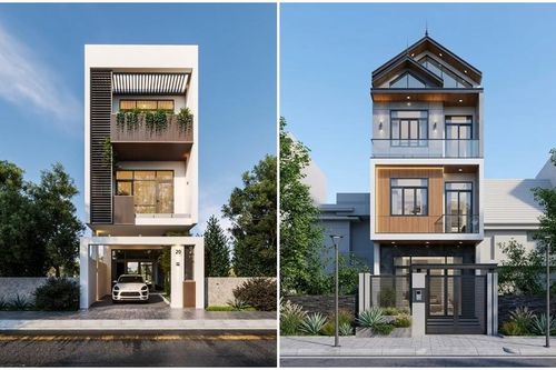 6 mẫu nhà phố 3 tầng hiện đại thịnh hành 2026