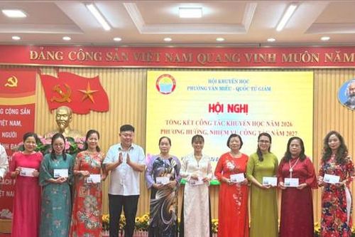 Phường Văn Miếu - Quốc Tử Giám phát triển quỹ khuyến học gần 5,9 tỷ đồng
