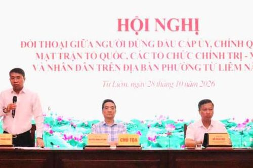 Phường Từ Liêm: Lắng nghe ý kiến nhân dân, nâng cao trách nhiệm giải quyết kiến nghị từ cơ sở