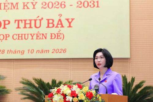 Chủ tịch HĐND TP Hà Nội Phùng Thị Hồng Hà: Chủ động giải quyết những vấn đề khó, những điểm nghẽn từ thực tiễn