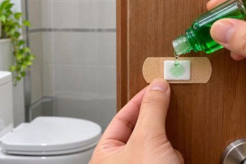 Chỉ một miếng dán này lên cửa nhà vệ sinh, muỗi biến mất, nhà thơm phức tức thì