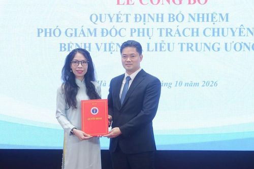 Bộ Y tế bổ nhiệm Phó Giám đốc chuyên môn Bệnh viện Da liễu Trung ương