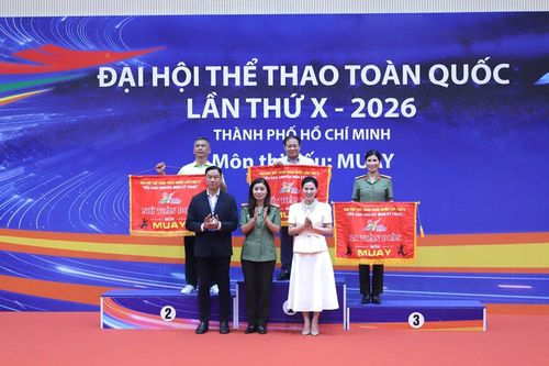 Hà Nội nhất toàn đoàn môn muay tại Đại hội Thể thao toàn quốc 2026