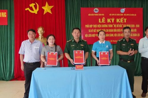 Bộ đội Biên phòng và Hội Liên hiệp Phụ nữ ở Đắk Lắk đỡ đầu 2 học sinh khó khăn