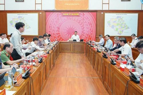 Ban Thường vụ Thành ủy Đà Nẵng cho ý kiến nhiều nội dung quan trọng