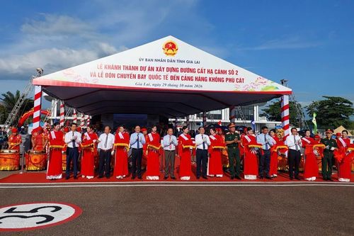 Gia Lai khánh thành đường cất hạ cánh số 2, đón chuyến bay quốc tế