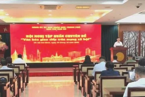 TPHCM tập huấn kỹ năng nhận diện tin giả, ứng xử trên mạng xã hội
