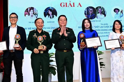 Trao giải cuộc thi viết 'Những tấm gương bình dị mà cao quý' lần thứ 17