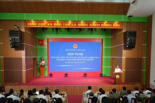 Siết chặt kỷ cương trong tổ chức Kỳ thi tốt nghiệp THPT