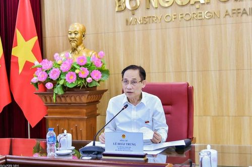 Bộ trưởng Ngoại giao Lê Hoài Trung chủ trì cuộc họp Ban Tổ chức Hội nghị cấp cao CLMV 12 và ACMECS 11