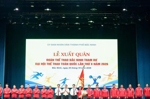 Bắc Ninh đặt mục tiêu giành hơn 90 huy chương tại Đại hội Thể thao toàn quốc lần thứ X