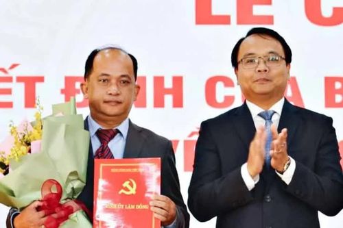 Công bố quyết định của Ban Thường vụ Tỉnh ủy Lâm Đồng về công tác cán bộ