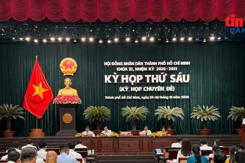 TP Hồ Chí Minh: Khai mạc kỳ họp thứ 6 HĐND khóa XI, nhiệm kỳ 2026 - 2031