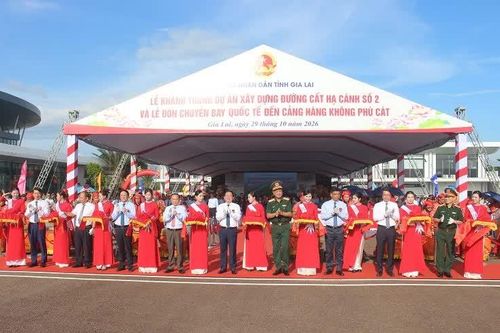 Sân bay Phù Cát khánh thành đường băng số 2, đón chuyến bay thẳng quốc tế