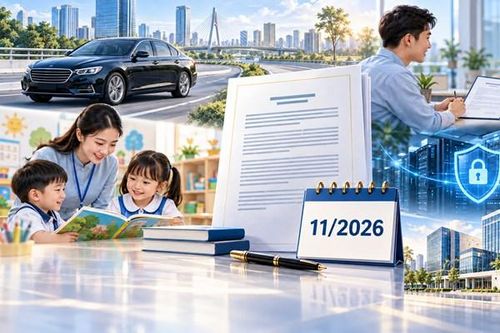 Những chính sách mới, nổi bật có hiệu lực từ tháng 11/2026