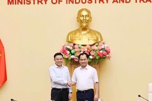 Bộ trưởng Bộ Công Thương làm việc với Bộ trưởng Bộ Nông nghiệp và Môi trường về công tác phối hợp trong quản lý nhà nước