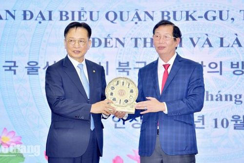 An Giang đề xuất 5 định hướng hợp tác trọng tâm với quận Buk-gu (Hàn Quốc)