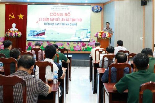 An Giang công bố 21 điểm tập kết lên cá tạm thời