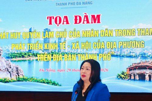 Đà Nẵng: Tọa đàm phát huy quyền làm chủ của nhân dân trong phát triển kinh tế - xã hội
