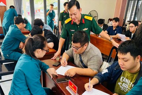 Đà Nẵng: Các địa phương đẩy mạnh sơ tuyển, gọi công dân nhập ngũ năm 2027