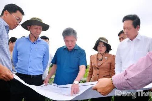 Bí thư Tỉnh ủy Ngô Chí Cường khảo sát các dự án giao thông kết nối vùng