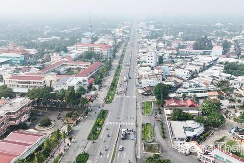 Xã Châu Thành: Từng bước hoàn thiện diện mạo đô thị