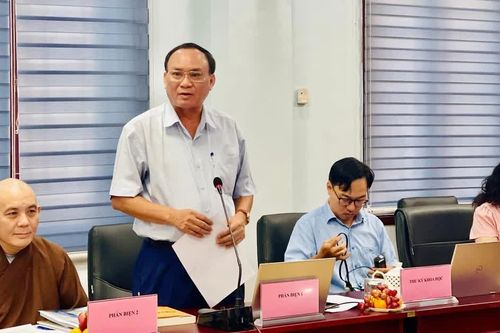 Nghiệm thu nhiệm vụ nghiên cứu, bảo tồn, phát huy bộ di sản tư liệu Phật giáo tại chùa Thập Tháp