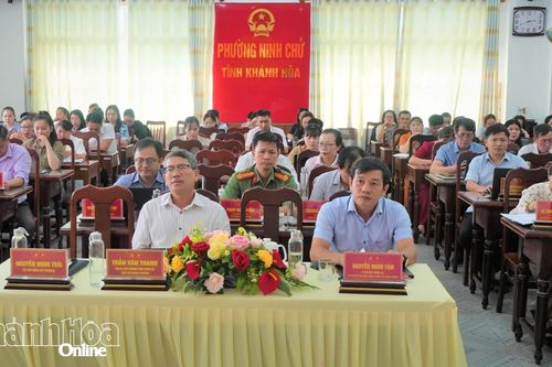 Phường Ninh Chử học tập, quán triệt các văn bản của Đảng