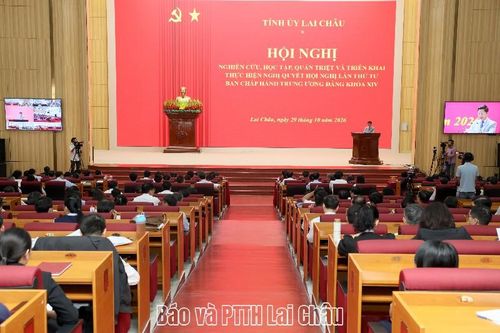 Hội nghị nghiên cứu, học tập, quán triệt và triển khai thực hiện Nghị quyết Hội nghị lần thứ tư Ban Chấp hành Trung ương Đảng khoá XIV