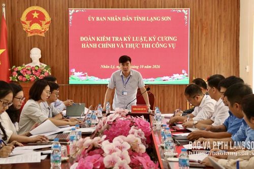 Kiểm tra kỷ luật kỷ cương hành chính và thực thi công vụ tại xã Tuấn Sơn và Nhân Lý