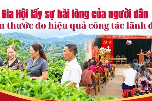 Gia Hội lấy sự hài lòng của người dân làm thước đo hiệu quả công tác lãnh đạo