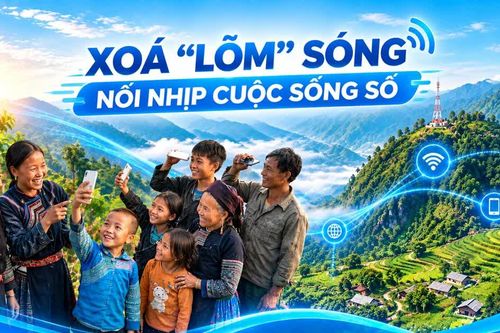 Xóa “lõm” sóng, nối nhịp cuộc sống số