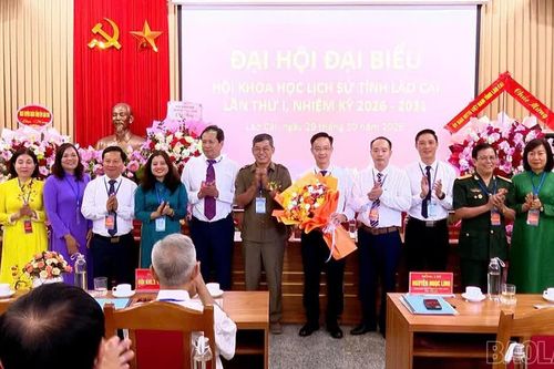 Đại hội đại biểu Hội Khoa học Lịch sử tỉnh Lào Cai lần thứ I, nhiệm kỳ 2026 - 2031