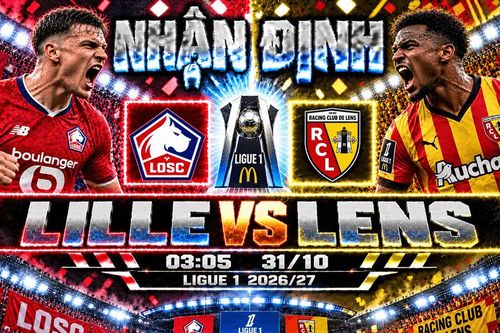 Nhận định bóng đá Lille vs Lens: Ethan Mbappé đối đầu Thauvin trong trận derby miền Bắc