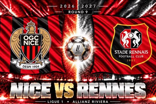 Lịch sử đối đầu Nice vs Rennes: Ben Arfa từng gieo sầu, Szymański viết chiến thắng 4-0