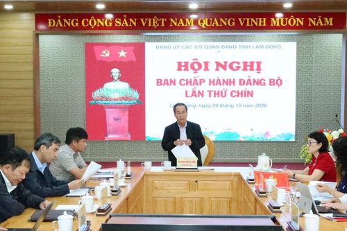 Đảng bộ các cơ quan Đảng tỉnh Lâm Đồng xây dựng đội ngũ cán bộ đáp ứng yêu cầu nhiệm vụ mới